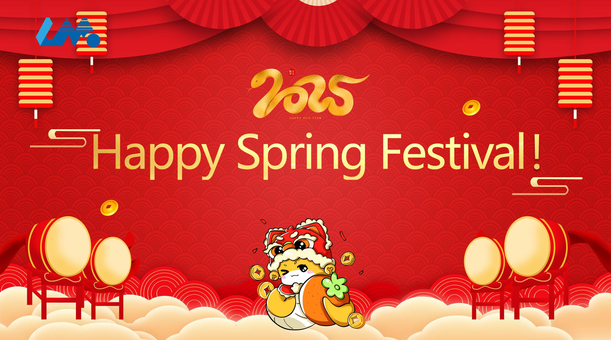 Happy Spring Festival！