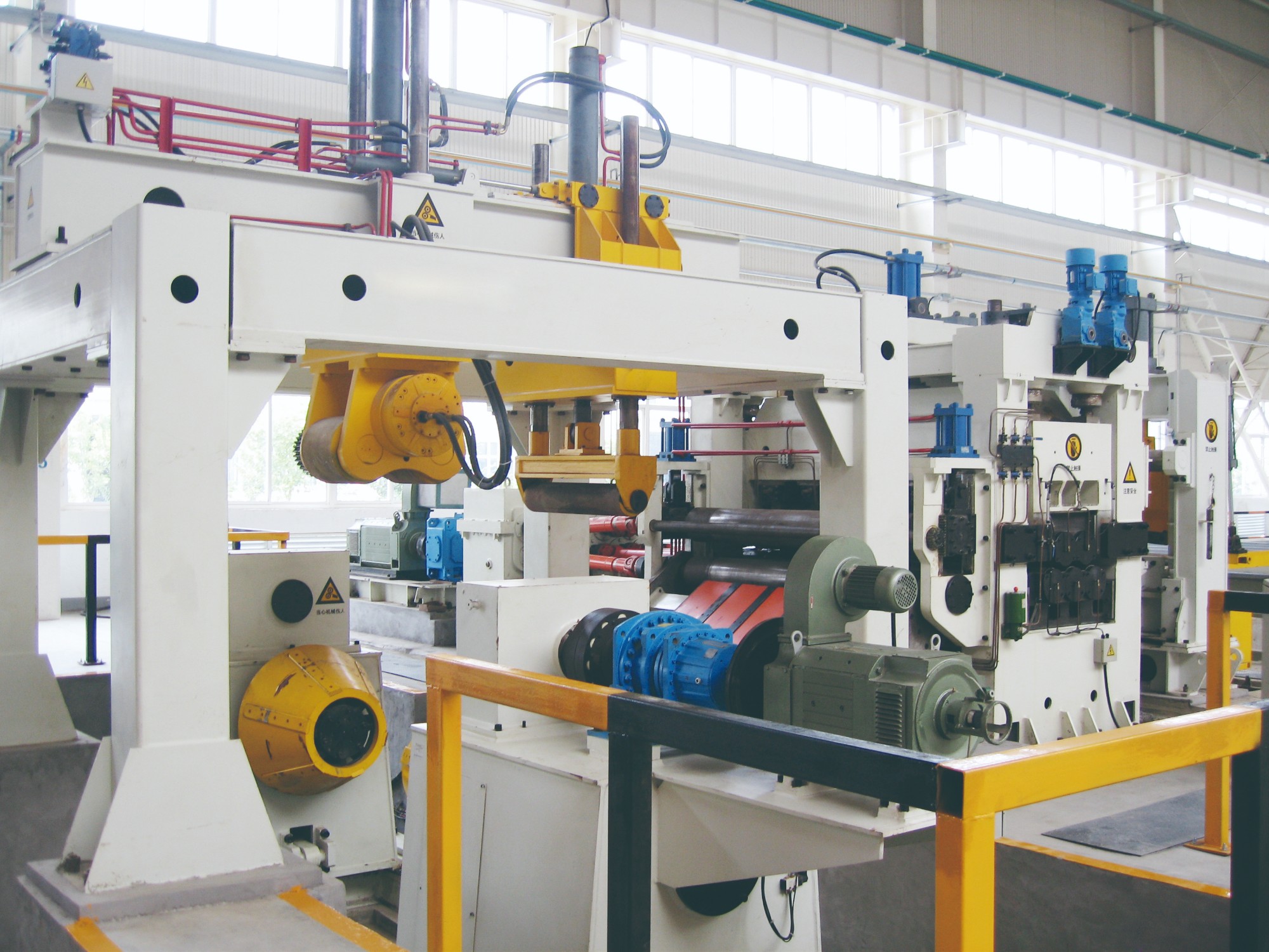 Slitting and Winging Line