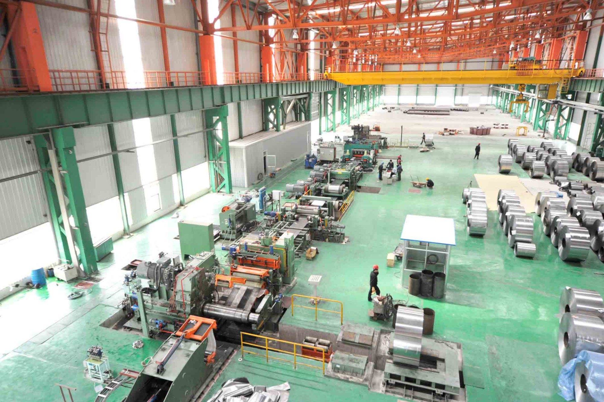 Tension Levelling Line