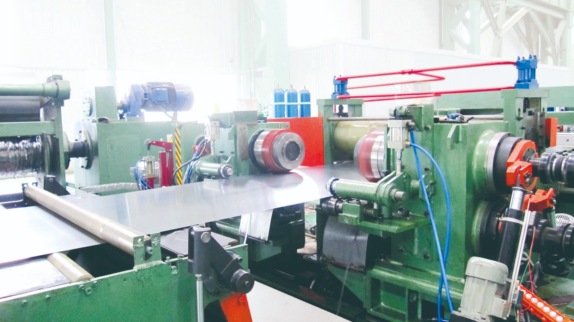 Tension Levelling Line