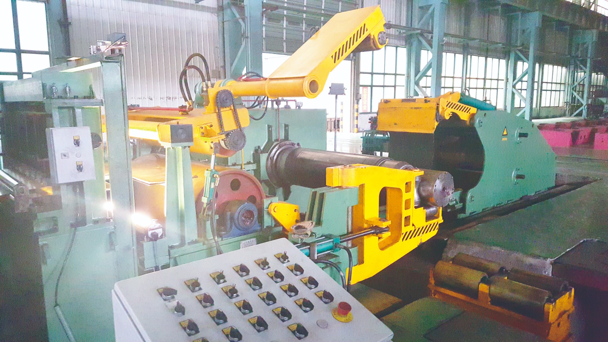 Tension Levelling Line